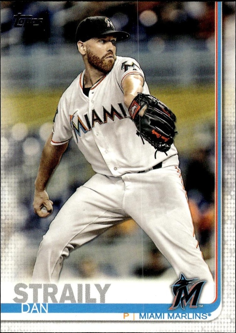 2019 Topps Series 1 Dan Straily #325 trading card