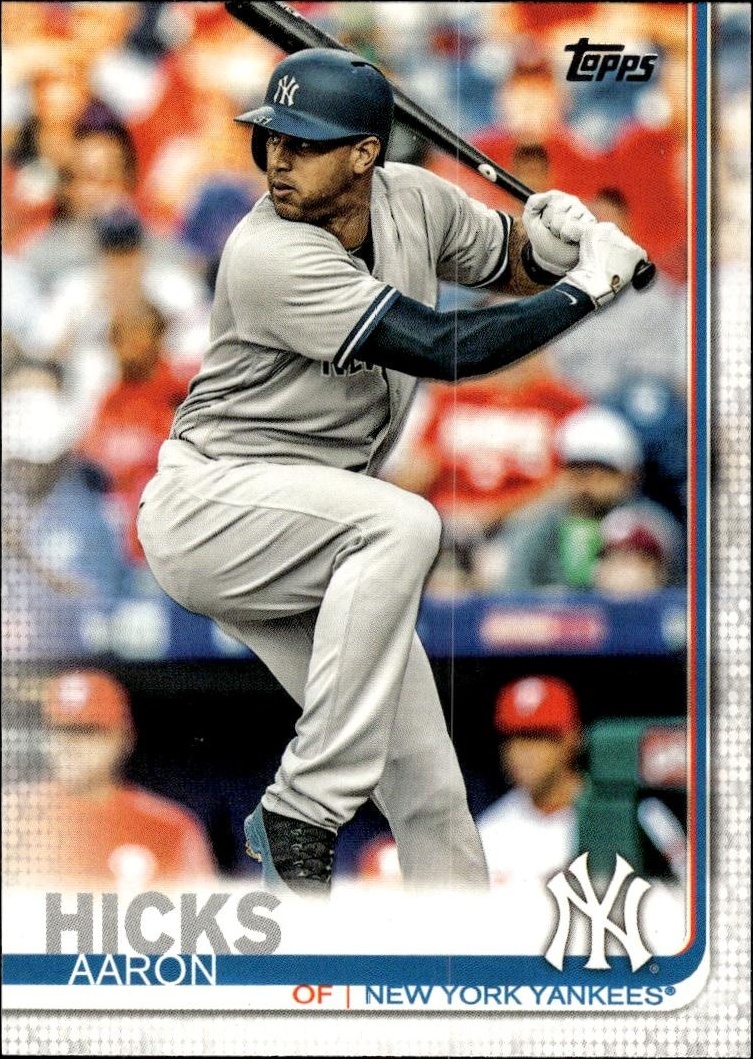 2019 Topps Series 1 Aaron Hicks #260 trading card