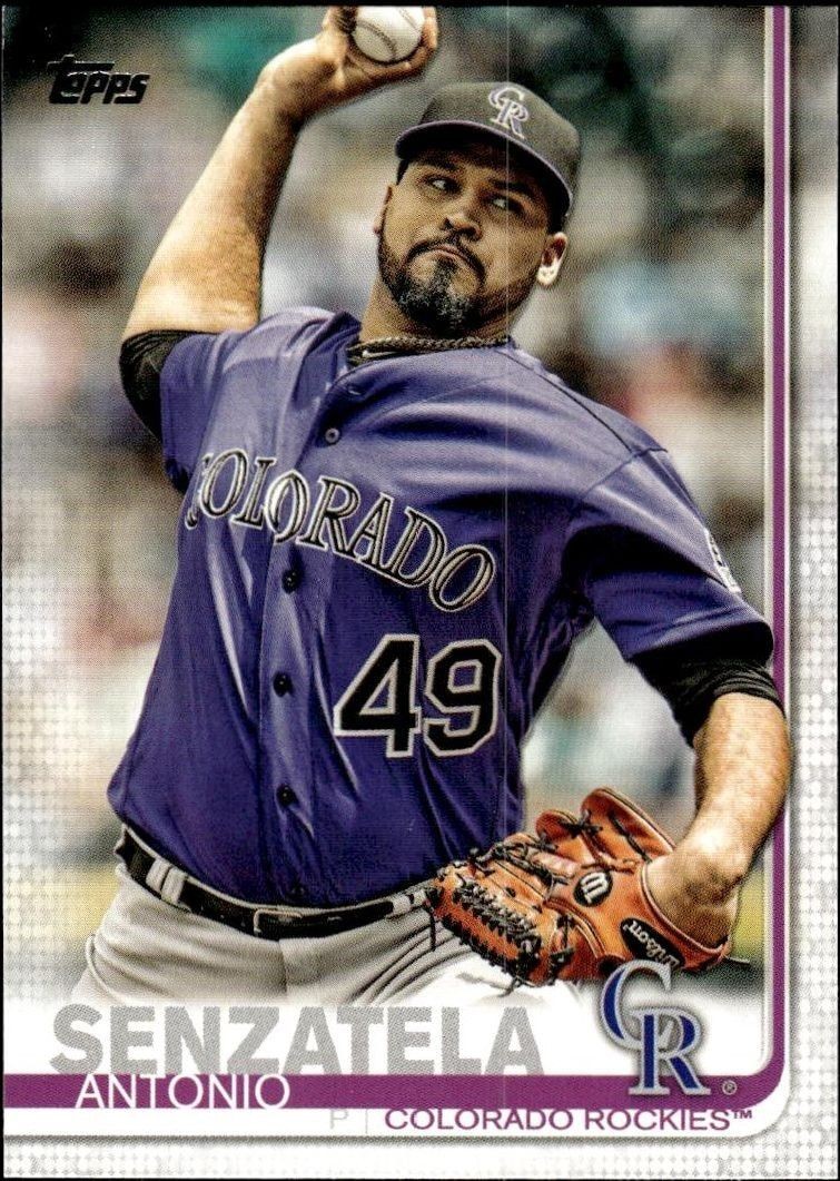 2019 Topps Series 1 Antonio Senzatela #181 trading card
