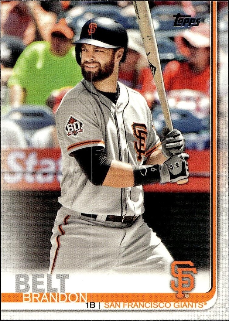 2019 Topps Series 1 Brandon Belt #148 trading card