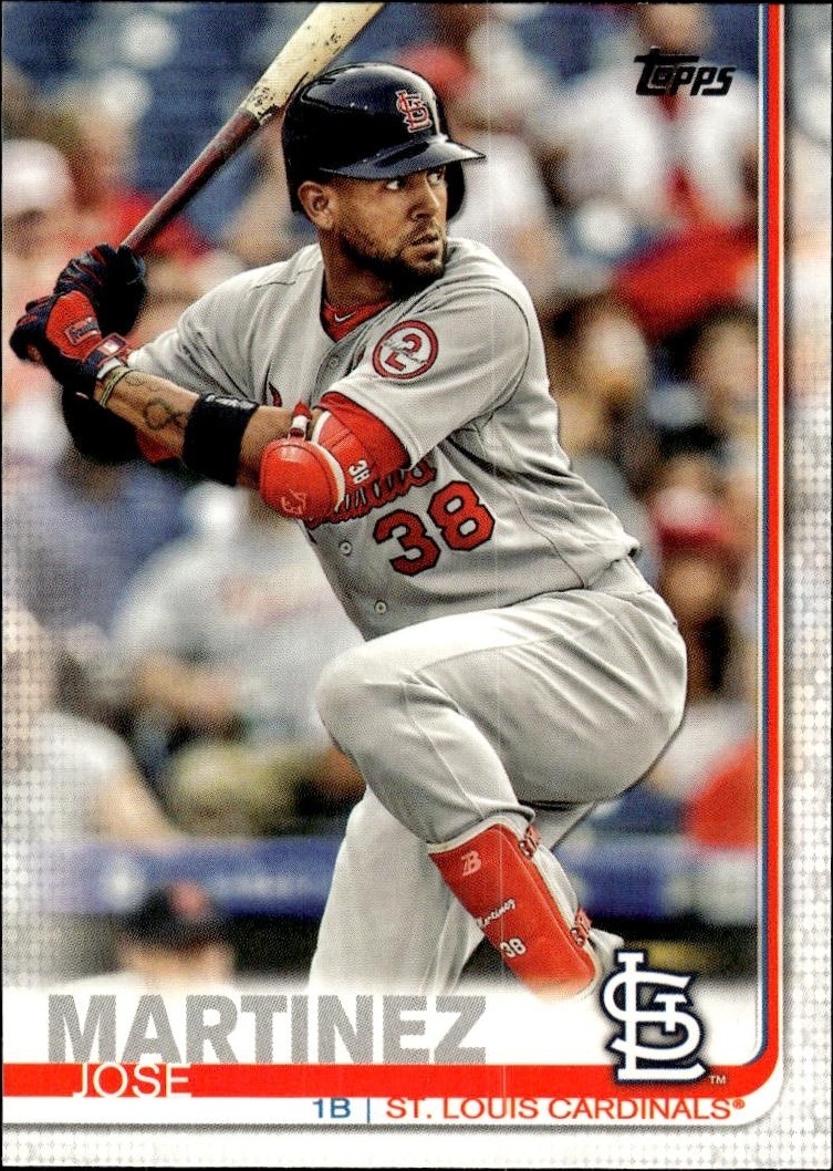 2019 Topps Series 1 Jose Martinez #123 trading card