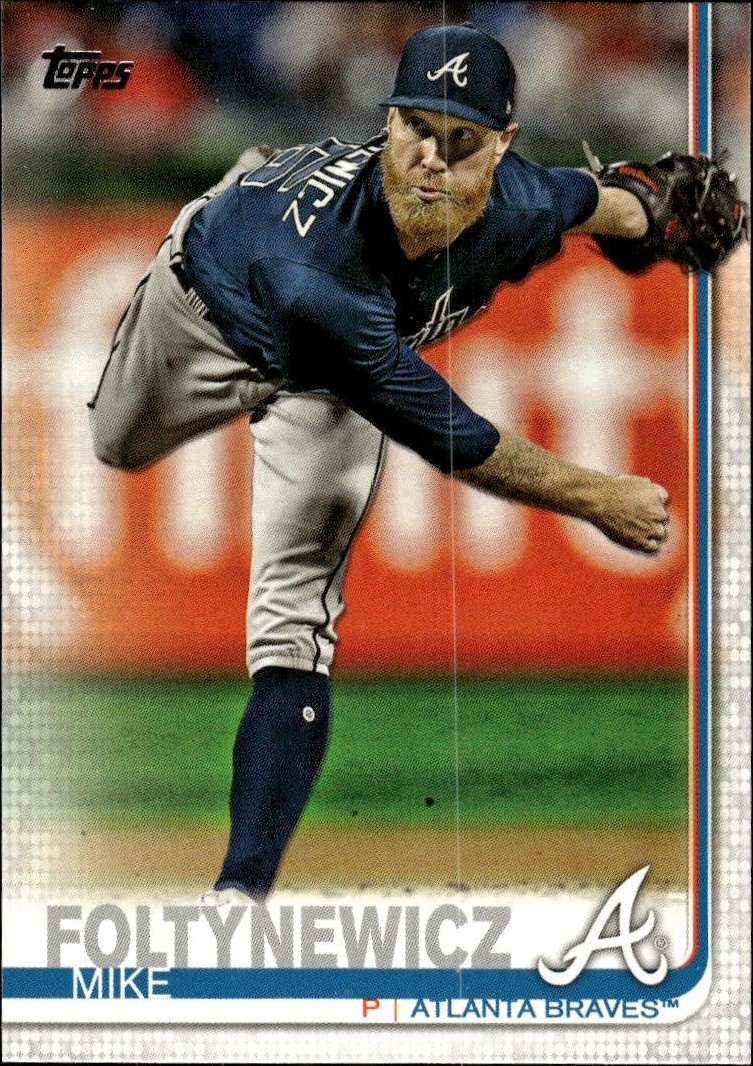 2019 Topps Series 2 Mike Foltynewicz #387 trading card