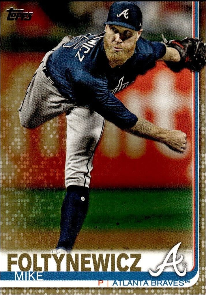 2019 Topps Series 2 Mike Foltynewicz #387 trading card