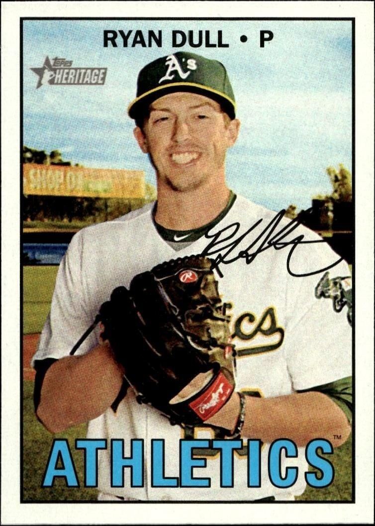 2016 Topps Heritage High Number Ryan Dull #531 trading card