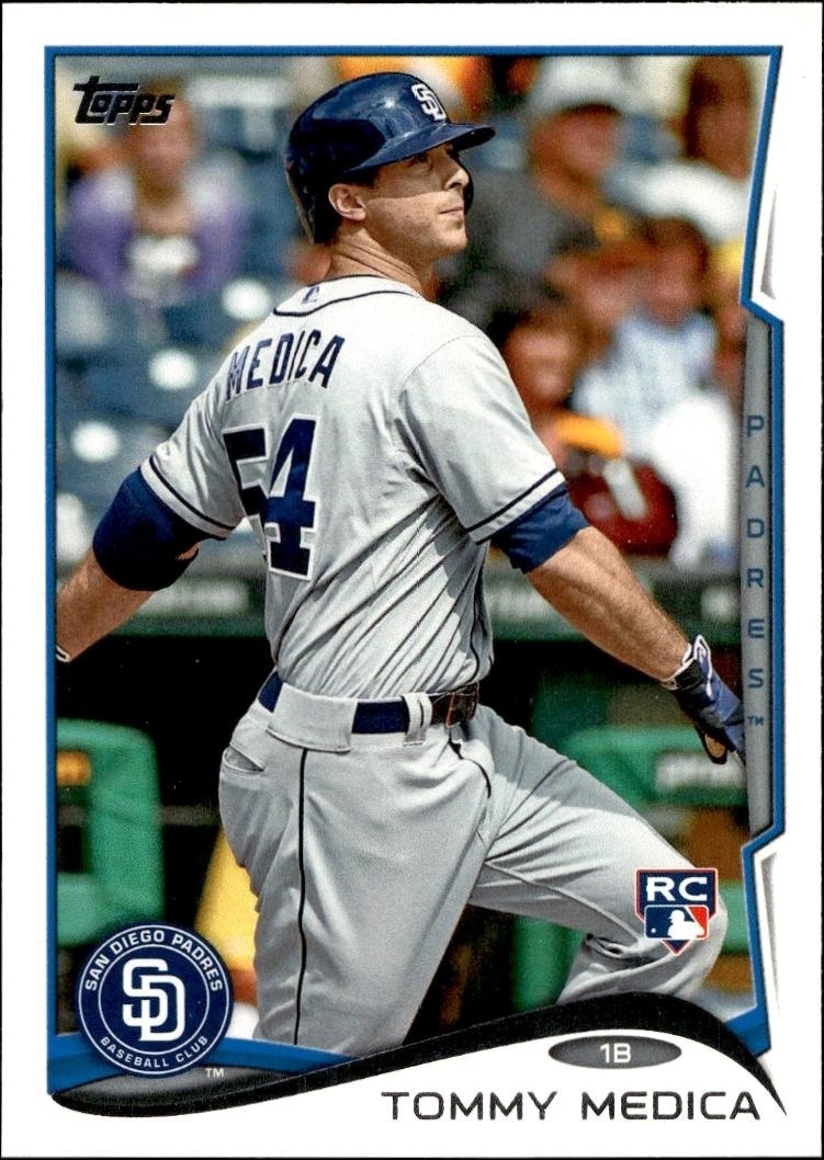 2014 Topps Series 1 Tommy Medica #278 trading card