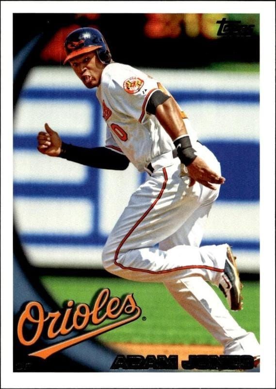 2010 Topps Series 1 Adam Jones #25 trading card