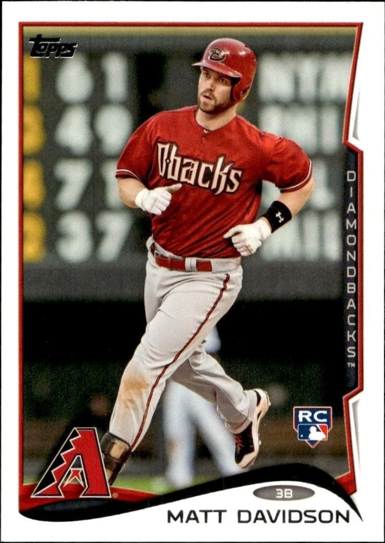 2014 Topps Series 1 Matt Davidson #199 trading card