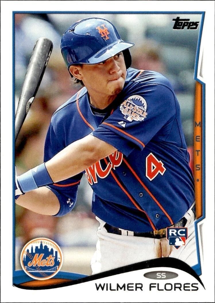 2014 Topps Series 1 Wilmer Flores #86 trading card
