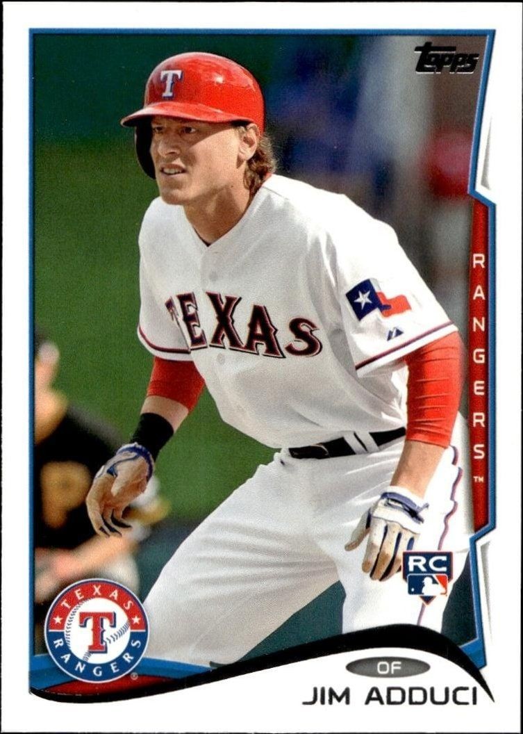 2014 Topps Series 1 Jim Adduci #52 trading card