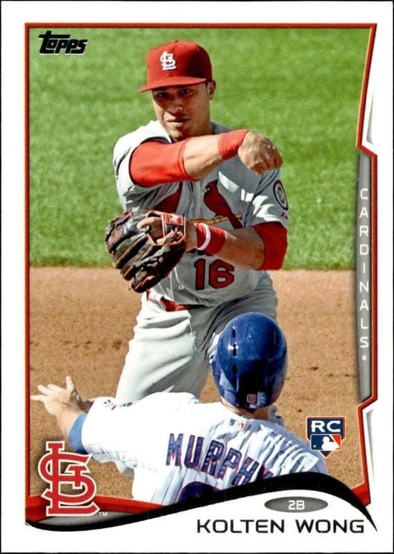 2014 Topps Series 1 Kolten Wong #46 trading card