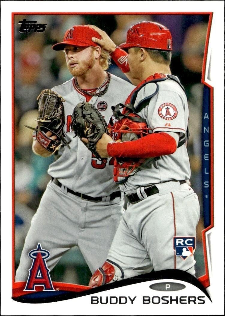 2014 Topps Series 1 Buddy Boshers #34 trading card