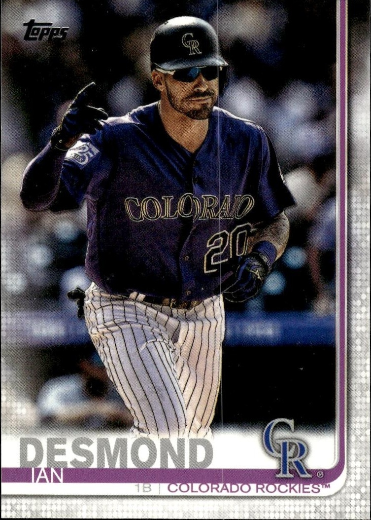 2019 Topps Series 2 Ian Desmond #494 trading card