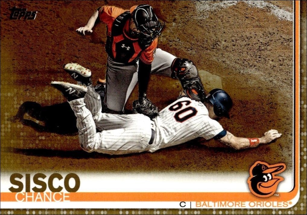 2019 Topps Series 2 Chance Sisco #529 trading card
