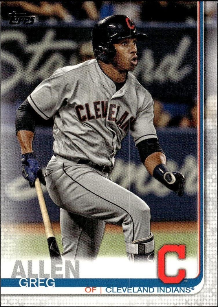2019 Topps Series 2 Greg Allen #514 trading card