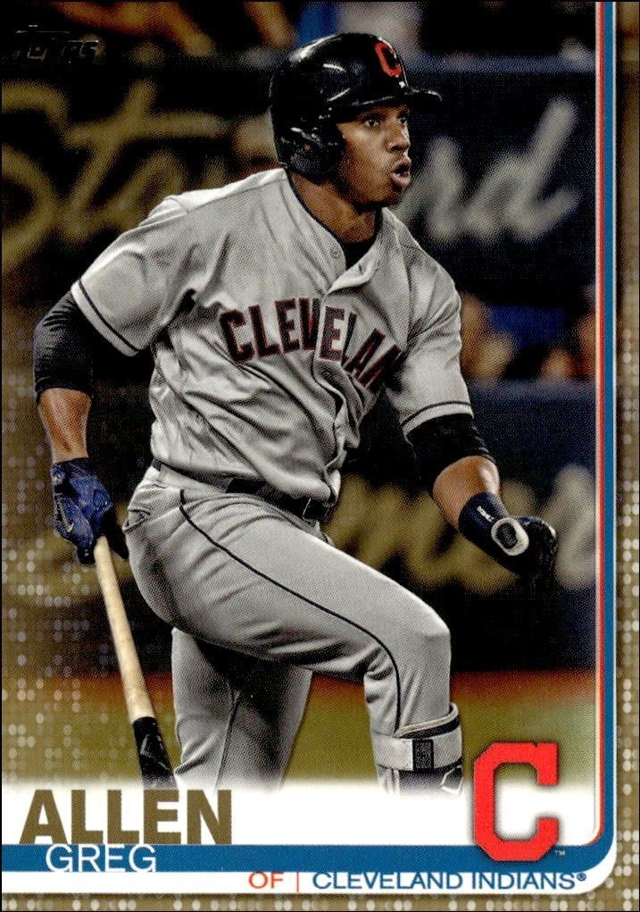 2019 Topps Series 2 Greg Allen #514 trading card