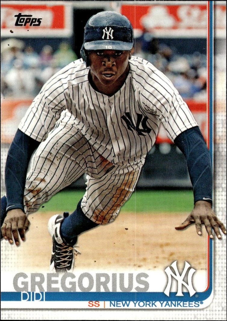 2019 Topps Series 1 Didi Gregorius #215 trading card