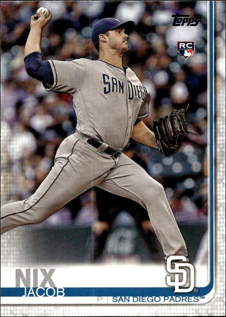 2019 Topps Series 1 Jacob Nix #33 trading card