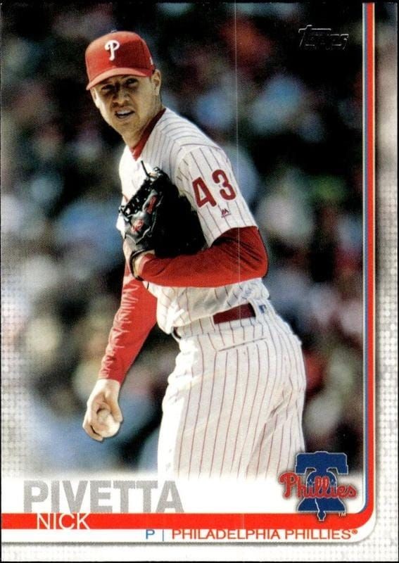 2019 Topps Series 1 Nick Pivetta #45 trading card