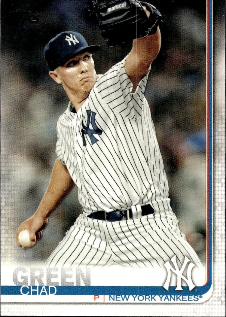 2019 Topps Series 1 Chad Green #25 trading card