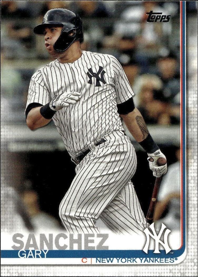 2019 Topps Series 1 Gary Sanchez #22 trading card