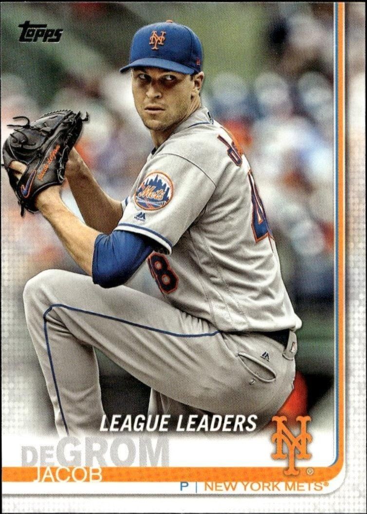 2019 Topps Series 1 Jacob DeGrom #19 trading card