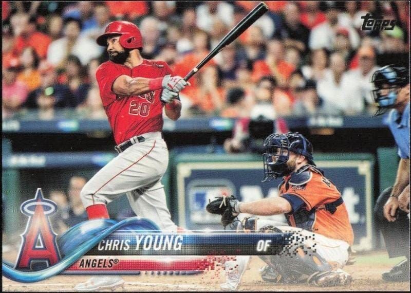 2018 Topps Series 2 Chris Young #620 trading card