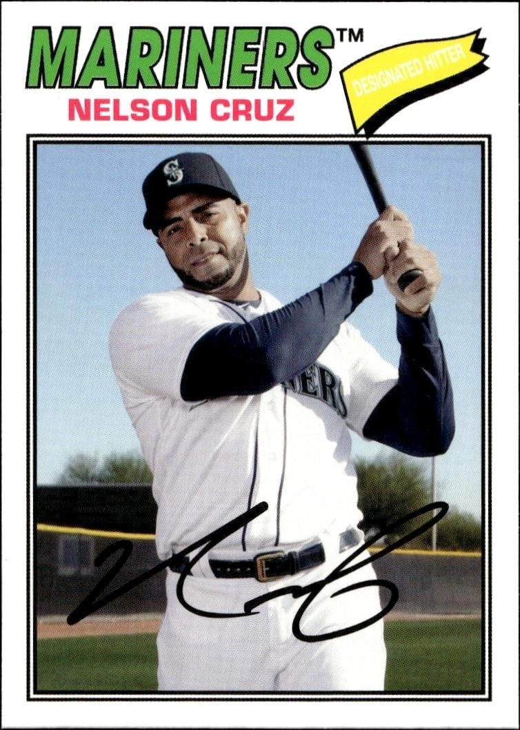 2018 Topps Archives Nelson Cruz #135 trading card