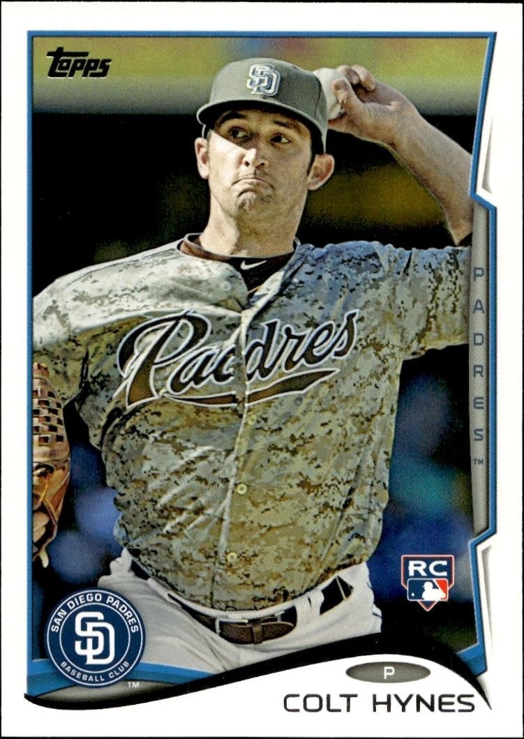 2014 Topps Series 2 Colt Hynes #563 trading card