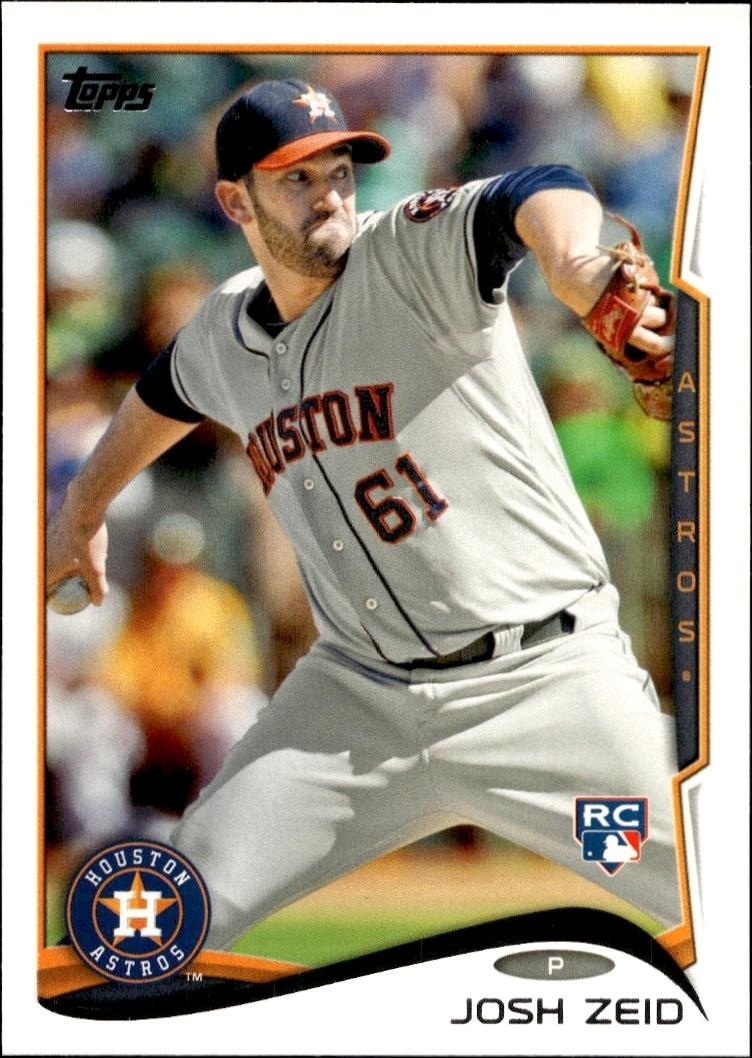 2014 Topps Series 2 Josh Zeid #542 trading card