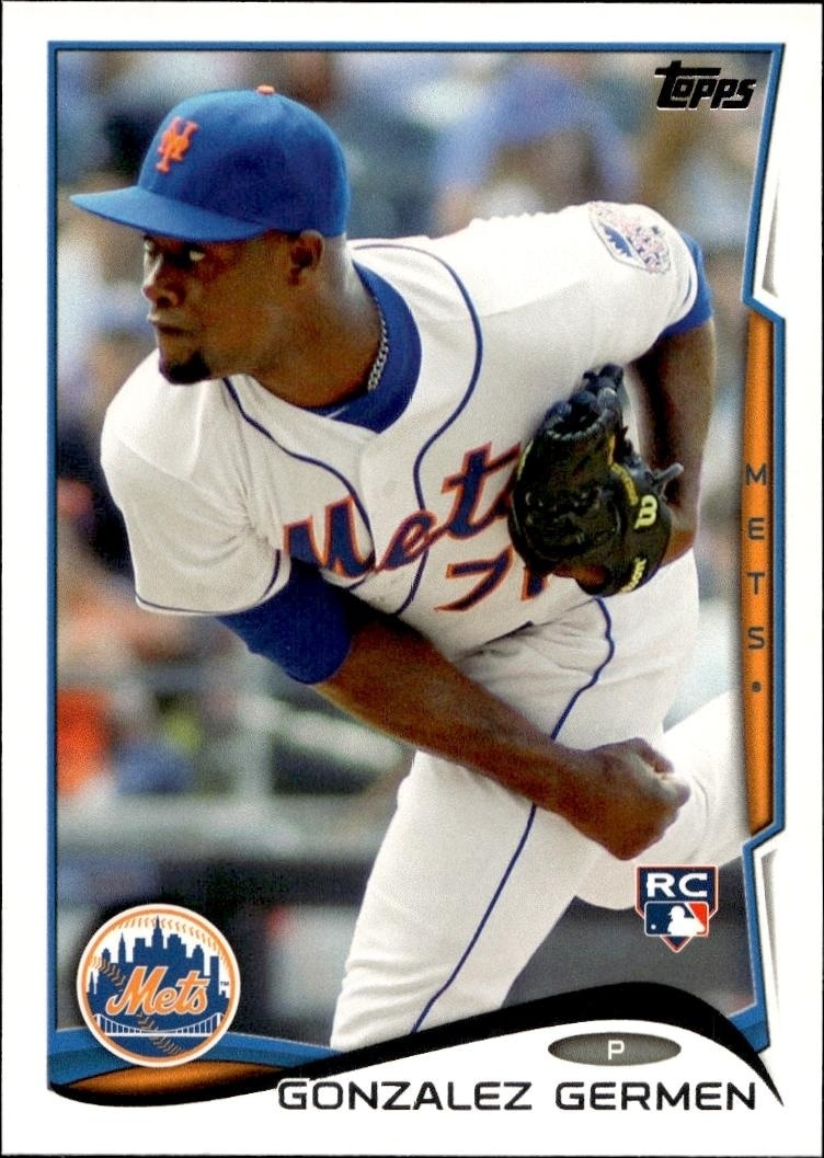 2014 Topps Series 2 Gonzalez Germen #485 trading card