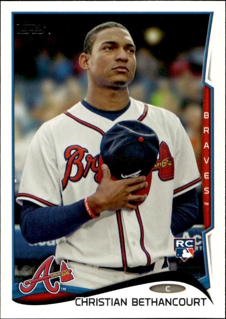 2014 Topps Series 2 Christian Bethancourt #447 trading card