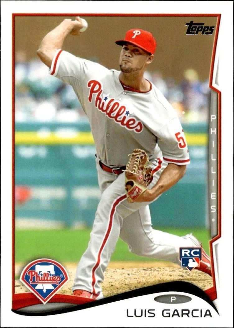2014 Topps Series 2 Luis Garcia #451 trading card