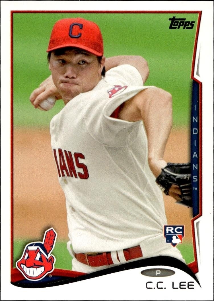 2014 Topps Series 2 C.C. Lee #404 trading card