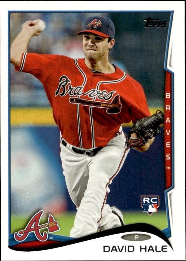 2014 Topps Series 2 David Hale #363 trading card