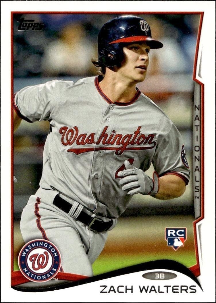 2014 Topps Series 2 Zach Walters #337 trading card