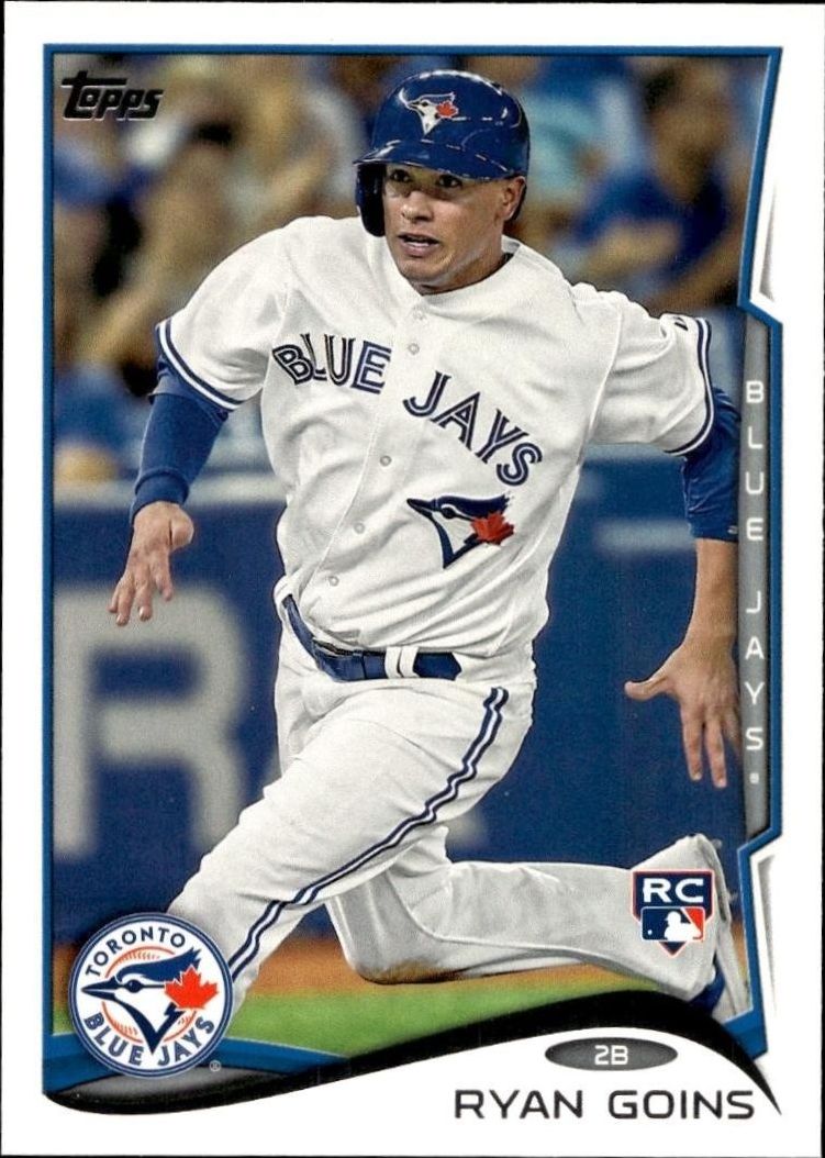 2014 Topps Series 1 Ryan Goins #319 trading card