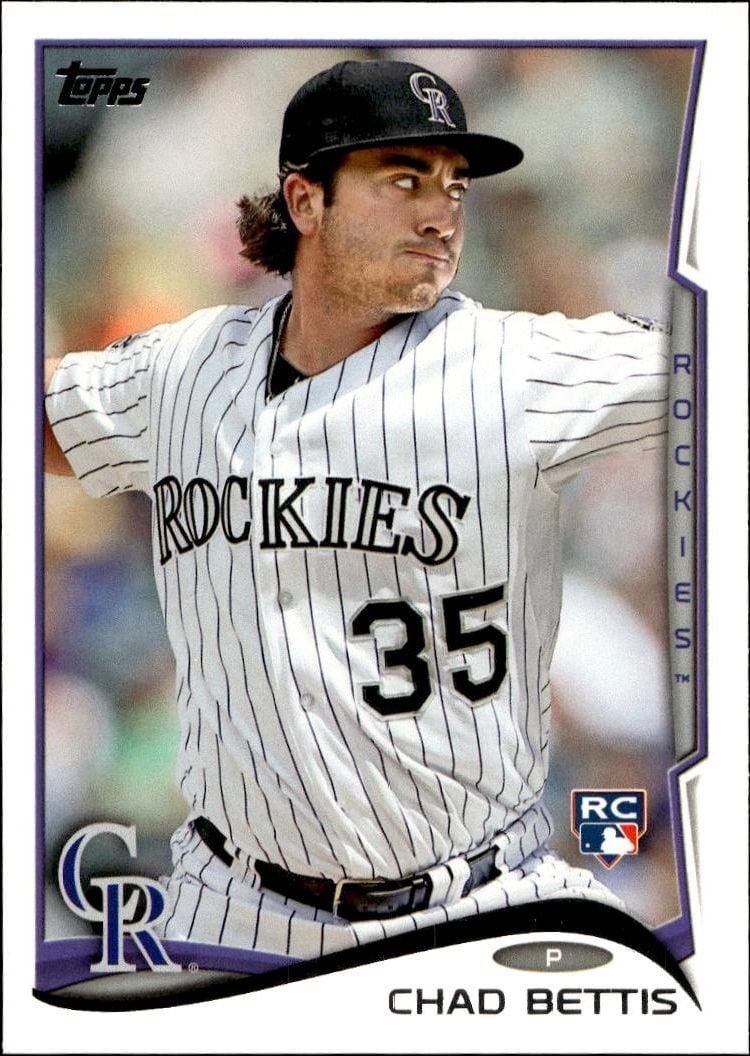 2014 Topps Series 1 Chad Bettis #290 trading card