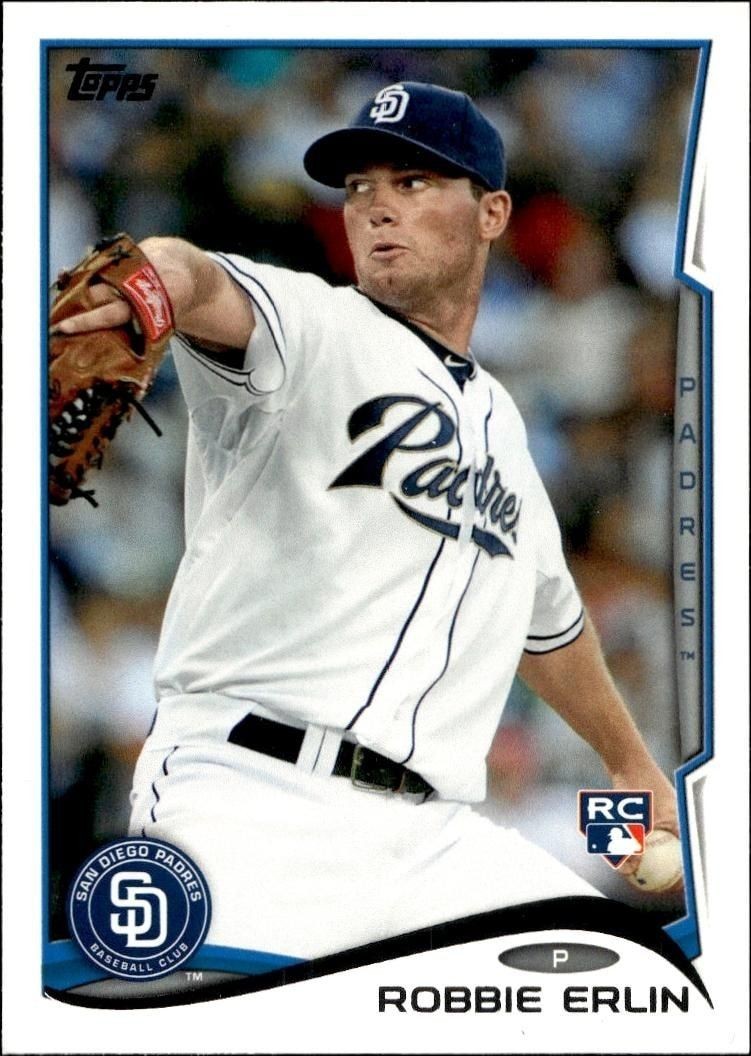 2014 Topps Series 1 Robbie Erlin #281 trading card