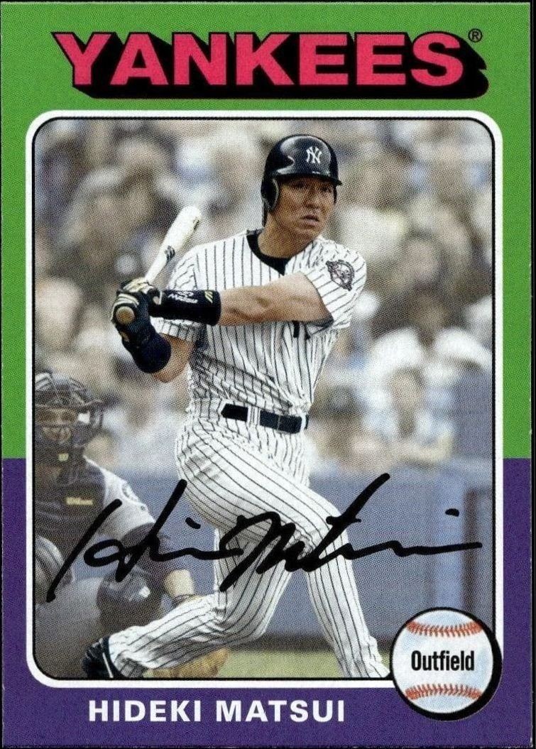 2019 Topps Archives Hideki Matsui #145 trading card