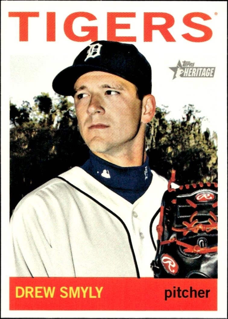 2013 Topps Heritage High Number Drew Smyly #H513 trading card