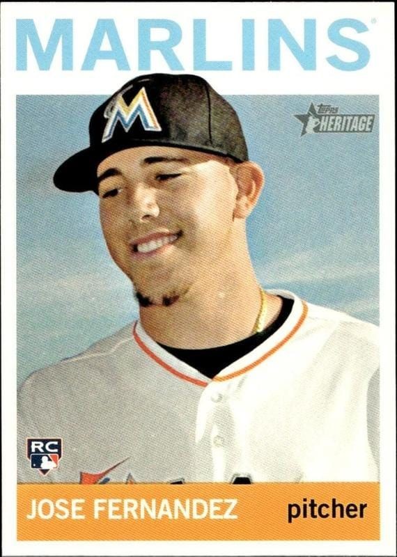 2013 Topps Heritage High Number Jose Fernandez #H504 trading card