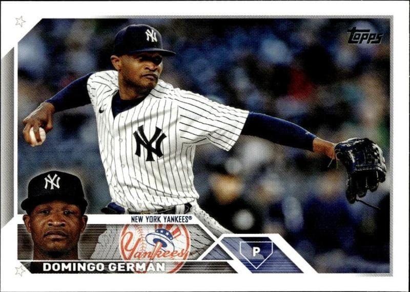 2023 Topps Update Series Domingo Germán #US52 trading card
