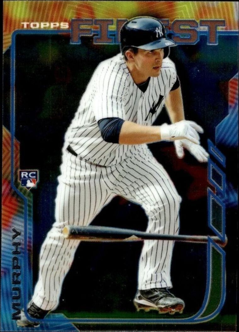 2014 Topps Finest J.R. Murphy #32 trading card