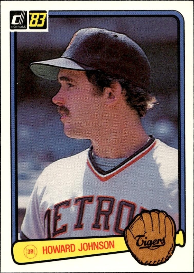 1983 Donruss Howard Johnson #328 trading card