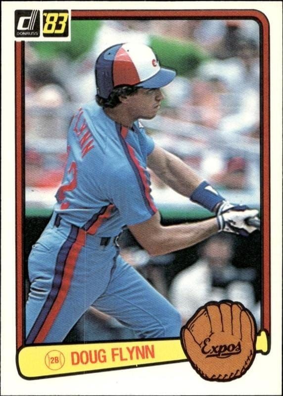 1983 Donruss Doug Flynn #240 trading card