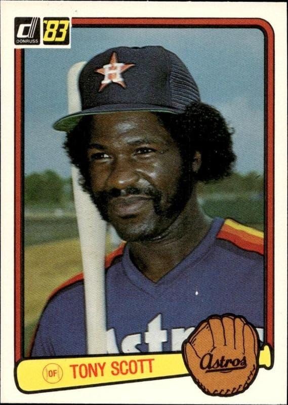 1983 Donruss Tony Scott #293 trading card