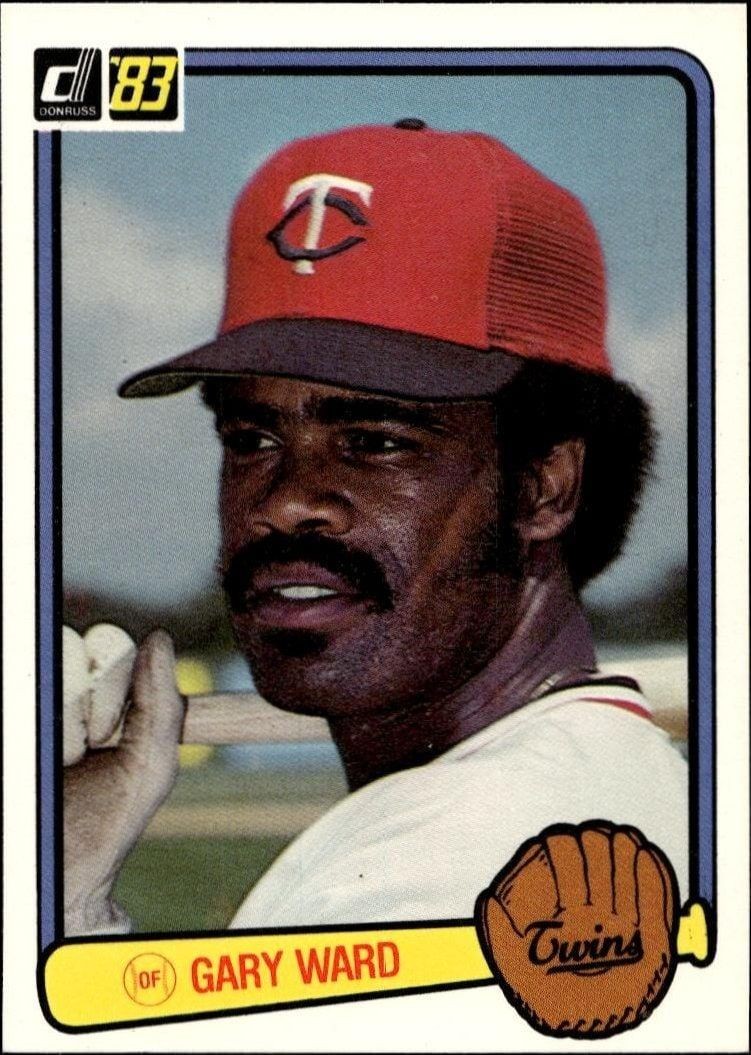 1983 Donruss Gary Ward #429 trading card