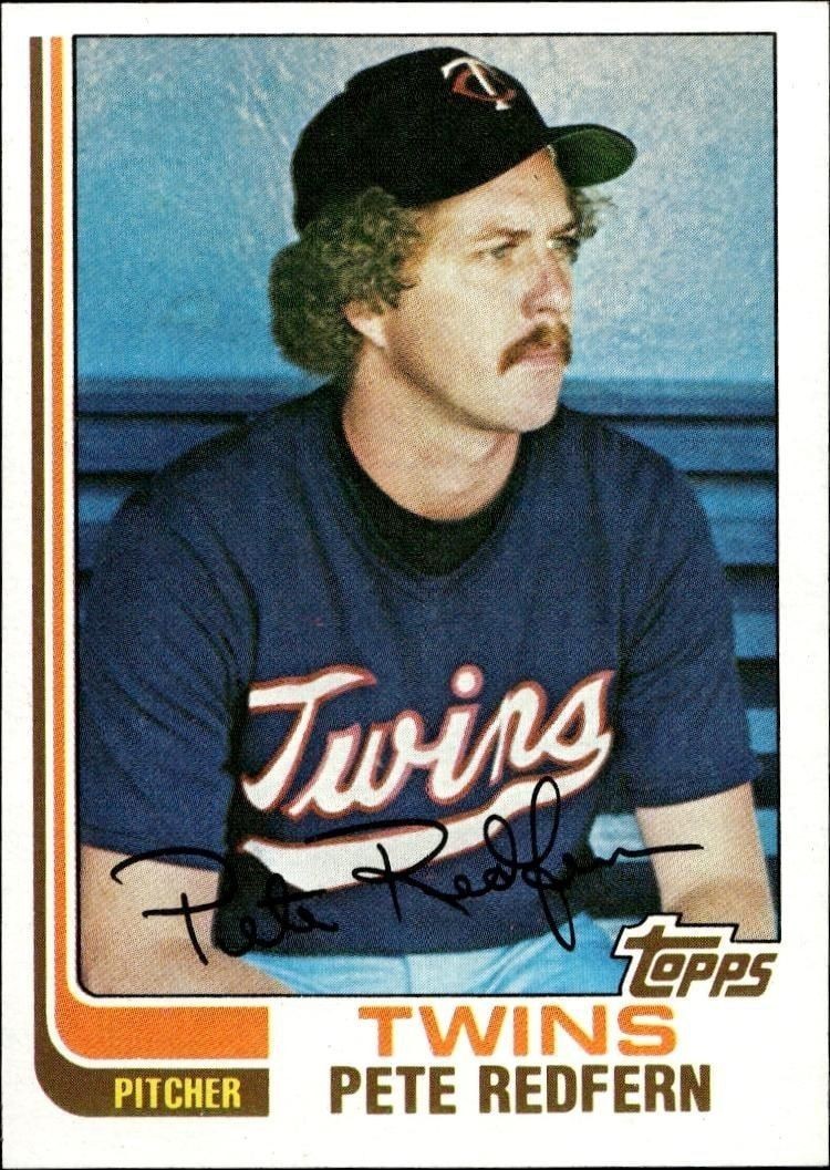 1982 Topps Pete Redfern #309 trading card