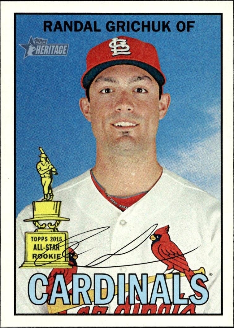 2016 Topps Heritage Randal Grichuk #471 trading card