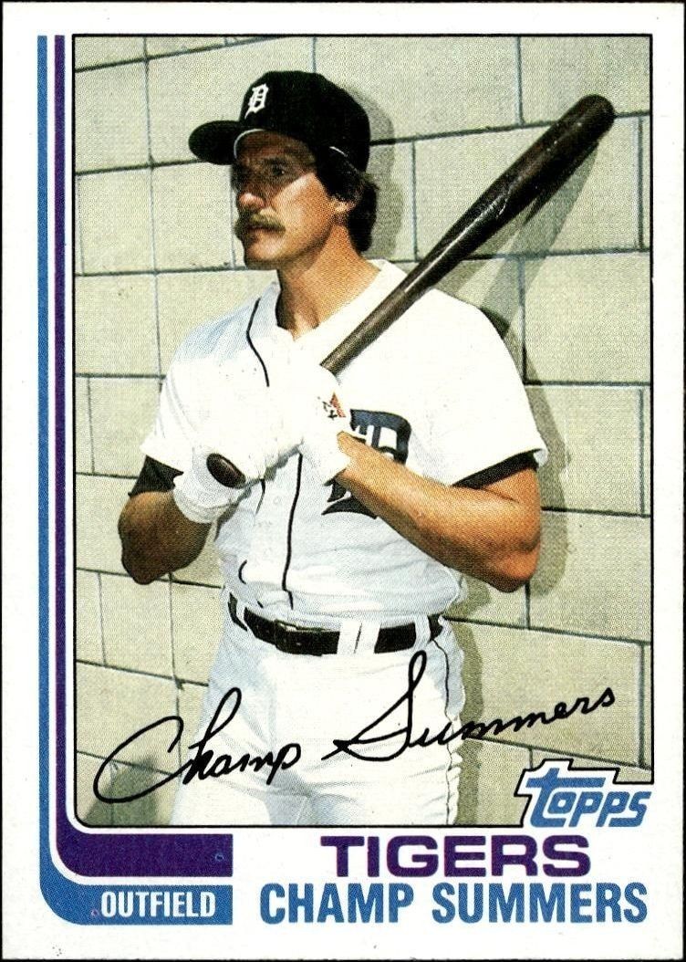 1982 Topps Champ Summers #369 trading card